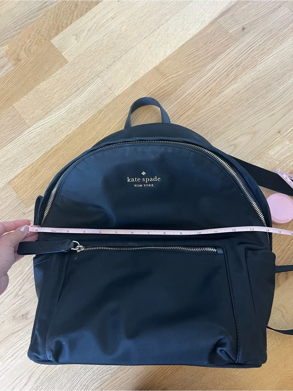 Kate Spade Large Black Nylon Backpack *New Condition*